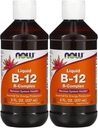 Nyt elintarvikkeet B-12-vitamiini Liquid, 8oz (pakkaus 2)