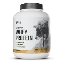 Tasot Grass Fed Whey Protein Powder, Ei keinotekoisia, 24G proteiinia, Cappuccino, 5LB