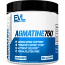 Evlution Agmatine Sulfite Typpioksidi Powder Nutrition High Strength Agmatine Sulfite Powder Typpioksidi Supplement for High Intensity Pumput Muscle Growth Recovery and Performance - Ei makua