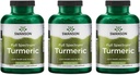 Swanson Full Spectrum Turmeric (Curcumin) - Joint Health, Digestion, Heart Health & Liver Support Supplement - Curcuma Longa Formula Promoting Memory Support - (240 kapselia) 3 pakkaus