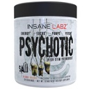 Insane Labz Psykotic Saw, High Stim Pre Treenout Powder with OxyGold.TM and Ampiberry®, Extreme Lesting Energy with Teacrine®,Focus with CognitIQ® and Endurance (30 tarjoilua, Blood Orange)