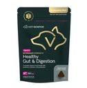 VetriScience Veterinary Strength Terve Gut & Digestion - Lemmikkieläinten digestiivinen terveys täydentää kissat & koirat - Gut Health & Immuuni tuki - Ominaisuudet Probiootit, Prebiootit & Postbiootit - 60
