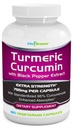 Turmeric Curcumin Complex Black Pepper Extract - 755 mg per kapseli, 180 Veg. Caps - sisältää Piperine (Superior Imeytyminen ja tumeric Bio-Saatavuus) ja 95% Standardoitu Curcuminoidit