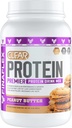 FINAFLEX Clear Protein, Peanut Butter - 2 lb - edistää lihasten suorituskykyä ja kasvua - Milkshake-Like Maku - Low Carb, Low Fat & Gluteenittomat - 27 tarjoilua