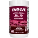 Evolve Protein Powder, Berry Medley, 20g Protein, 1 punta
