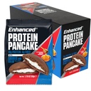 Enhanced Labs Protein Pancakes To Go - Cookies & Cream (Pack of 10) - Low Carb, Low Sugar, Low Calorie, High Protein, Keto-Ystävällinen - valmis syömään välipala