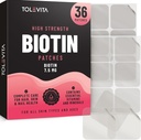 Biotin Patches - 36 kpl ...7,5 mg Biotiini, jossa on välttämättömiä vitamiineja ja kivennäisaineita...