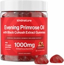 appenature Evening Primrose Oil Gummies for Women ... 1000mg with Black Cohosh Extract ... Hormonaalinen tasapaino, PMS & menopause Support ...