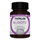 Twinlab B-12 Dots - energiantuotannon tuki täydentää B12-500 mikrog, 250 tablettia