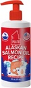 PLATO Wild Alaskan Salmon Oil Kibble Topper - Boost Dog Food Omega 3 & 6 Rasvahapot - Terve iho & turkki - 8 unssia