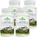 Aktiivinen Hexose Correlated Compound 1500 mg Supplement, Natural 8 Sieniuute täydennysosa, immuunijärjestelmä, maksan toiminta, luonnollinen tappaja ja T solujen toiminta, 360 kasviskapselit