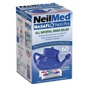 NeilMed NasaFlo Särkymätön Nei Pot 60 Premium Packets