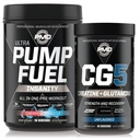PMD Sports Ultra Pump Fuel Mielipuolisuus - Esitreenit Cherry Bombsicle (30 palvelinta) Urheilu CG5 Premium Creatiini ja L-glutamiinijauhe (60 tarjoilua)