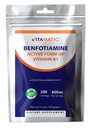 Vitamatic Benfotiamiini Pure Powder 600 mg per annos - 100 grammaa - myös kutsutaan rasvaliukoinen B1-vitamiini