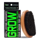 BOUW BOUR Bristle Brush & 360 Wave Brush miesten parta ja viiksien kasvu harja ... Parran harja miesten & Follikle Stimulaattori ... kuori, detangle & Boost Circulation USA Made