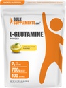 BulkSupplements.com L-glutamine Powder - Glutamiini Supplement, Aminohappo Supplement - Sitruuna Italian Ice Flavor, 7g per Serving, 700g (1.5 lbs) (Pakkaus 1)