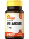Sundance Melatoniini 3 mg Nopea liuotus ... 60 Kasvisruokaa...