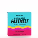 AdvoCare Probiootti Fastmelt - Premium Ravintolisä Gut, Immunomy System & Heart Health Support* - Wild Berry, 30 Stick Packs