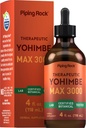 Piping Rock Yohimbe Bark Extract Supplement ... 4 Fl Oz...