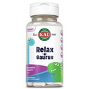 KAL Relax-a-Saurus, Stressituki täydentää lapsille, L-Theanine lapsille kasviperäisen stressin lievittäminen & rentoutuminen & Blend, herkullinen luonnon viinirypäleen maku, 60 päivän takuu, 30 purutablettia