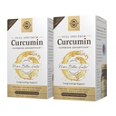 Solgar Full Spectrum Curcumin - 60 LiCapia, 2 pakkaus - Superior Absorptio - Aivot, Joint & Immuuniterveys - Ei-GMO, Vegaani, Gluteeniton, Maitotuotteeton - 120 Tarjoukset yhteensä