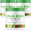 LIVORKA Lean Bodi Tonic, Kaikki Natural Advanced Formula Powder - 90 tarjoilua (3 kuukauden tarjonta) - pakkaus 3