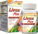 Herbal Solutions Livex Plus Natural Supplement for Liver Cleave. Auttaa parantamaan maksan detox ja digestiivinen terveys.