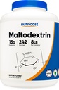 Nutricost Maltodekstriinijauhe 8LBS - Gluteeniton, GMO:iton