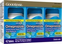GoodSense Omeprazole Viivästynyt vapautuminen Päällystetyt tabletit 20 mg, Cool Mint, Hoidot usein närästys, happo reduktori, närästyslääke, 42