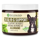 Hopea Lining Yrtit 34 koira Al-R-G - Herbal Allergia täydentää koirille - Natural Allergia Tuki koirille - Tehostaa koiran terve, normaali ja luonnollinen vastaus allergens - 2 Ounce Jar