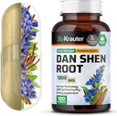 BIO KRAUTER Dan Shen juurikapselit - 1200 mg vahvuus - 100 punaista salviaa Caps - antioksidantti lähde - Salvia Miltiorrhiza Juuri - Vegan