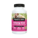 Nutri-Vet Allerg-Eze purutabletti koirille, antioksidantit ja Omega-3 rasvahapot, allergiaa lievittävä lisäosa, joka tukee ihoa, turkkia ja hengitysteiden terveyttä, 60
