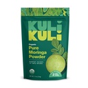 Kuli Kuli Moringa Oleifera Organic Leaf Powder & Green Smoothie, 100% Pure USDA Certified & non-GMO Moringa Powder, Great with Smoothies, Tea, and Food, 1 Pack
