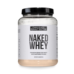 NAKED Whey Chocolate Peanut Butter Protein Powder, Grass Fed Whey, Ei GMO, Ei soijaa, ja Gluteeniton. Ei mitään keinotekoista, Apua kasvu ja elpyminen - 21 Tarjoukset