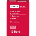RXBAR Proteiinipatukat, 12 g proteiinia, gluteeniton välipala, mansikka, 22oz Box (12 Bars)