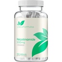 B3-vitamiini Nikotinamidi 500 mg - Korkea Imeytyminen Form B3-vitamiini Niasiinin flush Ilmainen kuuro iho aivot ja energia tuki - NAD Precursor - Valmistettu cGMP American Facility (180 Servings)