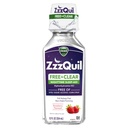 ZzzQuil, Nighttime Sleep Aid Liquid, ilman alkoholia ja keinotekoisia väriaineita, 50 mg Difenhydramiini HCl, nro.1 Sleep Aid -tuotemerkki, Syksyn unilääke, Non-Habit-muotoilu, Rauhoittava Berry Flavor, 12 FL OZ