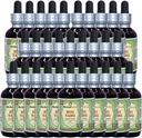 SUO Yang (Cynomorium coccineum) Glyseriitti, kuivattu yrttialkoholiton nesteuute (Brandin nimi: HerbalTerra, ylpeästi valmistettu Yhdysvalloissa) 30x2 fl.oz (30x60 ml)
