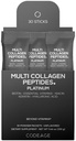 Koodaus Multi Collagen ja Biotin 10 000 mikrog + C-vitamiini, B6 & D3, Keratin, Hyaluronihappo, Niacin, 18 Aminohapot - Stick Packs Supplement - 5 Type Collagen Protein 