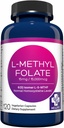 MD Life L- methylfolate 15 mg Supplement - Professional- Grade Active L Methylfolate Supplement - 120 kapselia - L- methylfolate 15 mg - Maksimiteho MTHFR W / EssentialAmino Acids