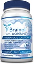 Fungavir Brainol - Kohdennettu aivojen tuki täydentää - B-vitamiinit, magnesium, Aminohapot, mäkikuisma, fosfatidyyliseriini, Ginkgo Biloba - Vegan-Ystävällinen - 60 kapselia - 1 kuukausi