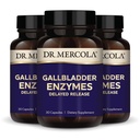 Mercola Sappirakko Entsyymit - Sappirakon ja Ruoansulatuskanavan tuki - Sisältää haimaproteaasin, amylaasin ja lipaasin - ei-GMO, Gluteeniton & soijaton - 90 Viivästynyt julkaisukapselit (90 tarjoilua)