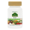 NaturesPlus Lähde Life Garden Certified Organic Family Iron 18 mg Cap - 30 Vegaanikapselit - Kasvis-rauta Supplement - Tukee Tervettä verta - Kasvisruokaa, Gluteeniton - 30 tarjoilua