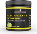 Lemon Lime Electrolyte Powder, 60 Servings, Hydration Solution with Vitamiinit, Minerals, ja Electrolytes for Atletes, Fitness Enthusiasts, ja Active Lifestyles, 13.5oz