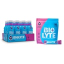 BIOLYTE Electrolyte Drink & IV Hydraation Drink Mix - Doctor-FSA & HSA Electrolytes Liquid, Rehydration Powder Packetit, Chemoterapiaa on oltava naisille ja miehille - Berry, 12 pulloa, 16 tikkua