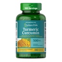 Puritaanin Pride Turmeric Curcumin 500mg, Standarized 95% Cucuminoids, kasviperäisten ravintolisä antioksidanttien terveyttä, 180 Radpid Release Kapselit