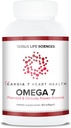 Cardia 7 Heart Health Omega 7 - Sisältää patentoitu Provinal Puhdistettu Omega 7 Rasvahapot - Ei kalan hajua tai Burp-Back - 60ct Pehmeä geelit