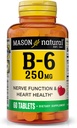 MASON NATURAL B-6 250mg 60 TABS