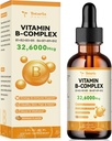 B-vitamiinikompleksinestetippa, jossa on 8 olennaista B-vitamiinia - B1-vitamiinia - tiamiini, B2 Riboflaviini, B3 niasiini, B5 pantoseenihappo, B6 pyridoksiini, B7 botiini, B9 Folic, B12 Metyylikobalamiini
