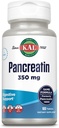 KAL Haiman 350 mg, Ruoansulatuselimistön entsyymit naisille ja miehille, haimaentsyymit digestiivisen terveydenhuollon tuki, gluteeniton, ei-GMO, nopea hajoaminen, 60 päivän takuu, 100 tarjoilua, 100 tablettia